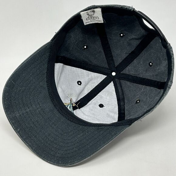 Vintage Lake Tahoe Hat Baseball Cap California Nevada Sailing Boat Snapback Gray - Picture 4 of 9